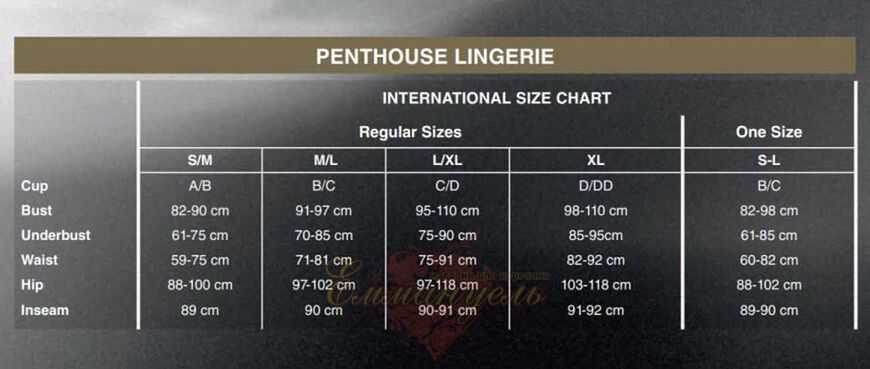Bodystocking with surrealistic design Penthouse - Wild Virus Black S/L SO4400 &mdash; photos
