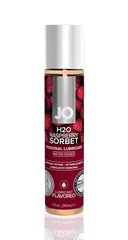 Lubricant - System JO H2O - Raspberry Sorbet (30 ml) without sugar, vegetable glycerin
