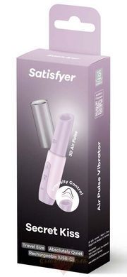 Vacuum stimulator - Satisfyer Secret Kiss, magnetic 3D Air Pulse technology, 30 modes, cap SX2163 &mdash; photos