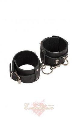 Наручники Leather Dominant Hand Cuffs, black