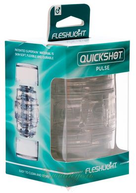 Masturbator - Fleshlight Quickshot Pulse for couples and blowjob