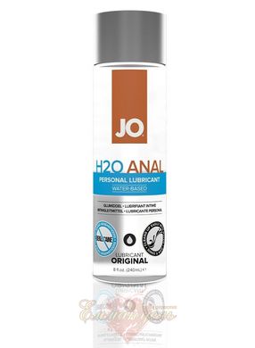 Анальная смазка - System JO ANAL H2O — ORIGINAL (240 мл) на водной основе, растительный глицерин