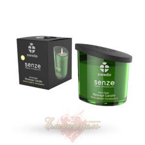 Массажная свеча Swede Senze Arousing Lemon Pepper Eucalyptus 150 мл 71290407548 фото