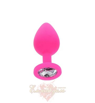 Анальна пробка - Toy Joy Diamond Booty Jewel pink, Medium