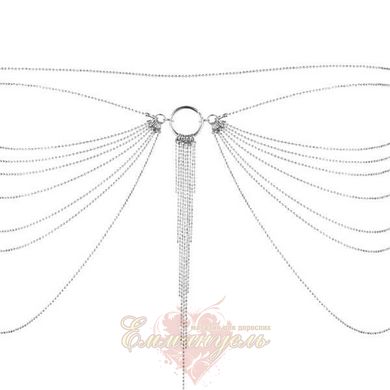 Ланцюжок трусики або ліф - Bijoux Indiscrets Magnifique Waist Chain - silver, Прикраса на тіло