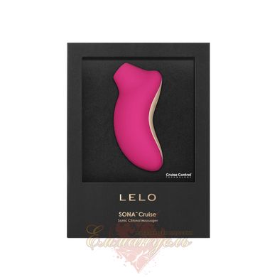 Sonic clitoral stimulator - LELO SONA 2 Cruise Cerise, Cruise control