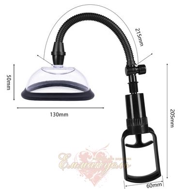 Vacuum pump for the vulva - Pussy Pump Premium Fun. size L (13 cm)