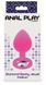 Butt plug - Toy Joy Diamond Booty Jewel pink, Medium