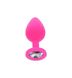 Анальна пробка - Toy Joy Diamond Booty Jewel pink, Medium