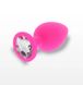 Butt plug - Toy Joy Diamond Booty Jewel pink, Medium