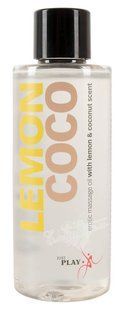 Масажна олія для еротичного масажу - Just Play Lemon Cocos 100 мл 42-06263250000 фото