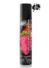 Wet Fun Flavored Sexy Strawberry 4 in 1 Edible Lubricant 30 ml