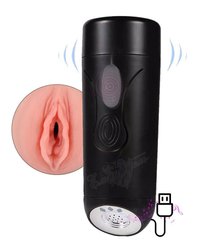 Vagina masturbator - Fanny 10 vibration modes AUDIO SEX function and suction mode
