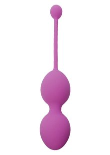 Вагинальные шарики - Silicone Kegel Balls 32mm 165g Purple – Boss Series