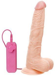 Вибратор - G-girl Style 9inch Vibrating Dong T111638 фото