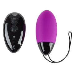 Потужне вібраційне яйце - Alive Magic Egg MAX Violet з дистанційним керуванням
