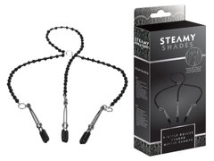 STEAMY SHADES Y-Style Deluxe Beaded Nipple Clamps