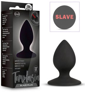 Анальная пробка - Temptasia Slave Plug - Black