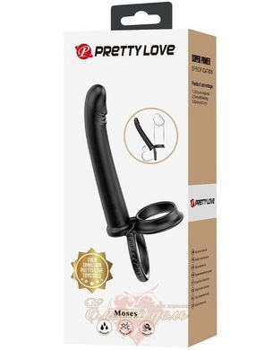 Double penetration sleeve &ndash; PRETTY LOVE Moses, silicone BI-210332 &mdash; photos