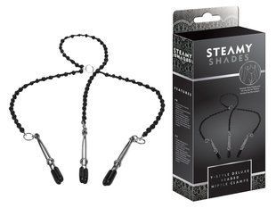 STEAMY SHADES Y-Style Deluxe Beaded Nipple Clamps 614000257918 &mdash; photos