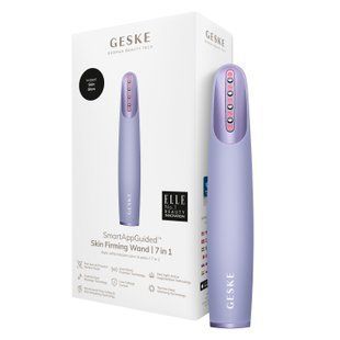 Прибор для укрепления кожи GESKE Skin Firming Wand 7в1 purple, тонизация лица HB0433 фото