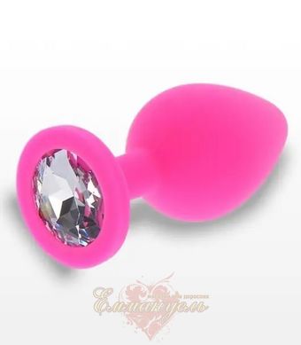 Анальна пробка - Toy Joy Diamond Booty Jewel pink, Large