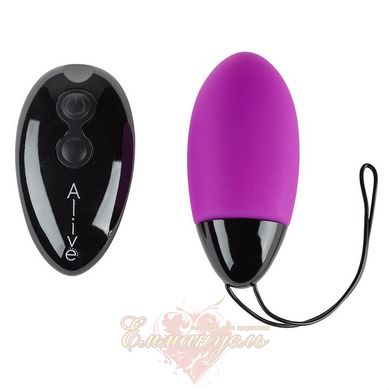 Powerful vibrating egg - Alive Magic Egg MAX Violet with remote control