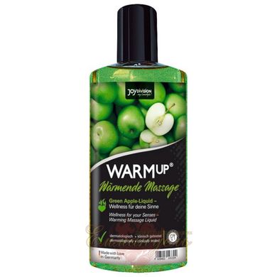 Massage oil - WARMup Green Apple, 150 ml