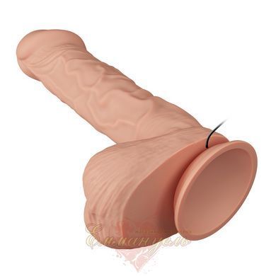 Вибратор на присоске - Beautiful Encounter Bergrisi Vibrator Flesh, 26 см 6603BW0774 фото