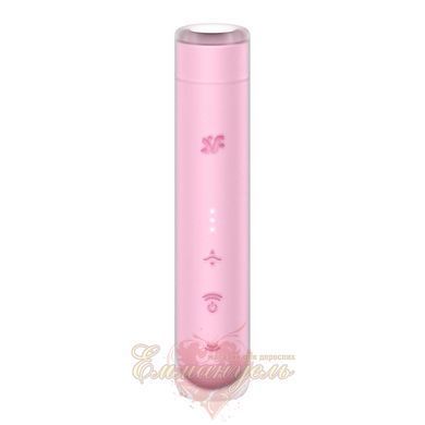 Вакуумний стимулятор - Satisfyer First Kiss, технологія 3D Air Pulse, 30 режимів, подвійний силікон SX2164 фото