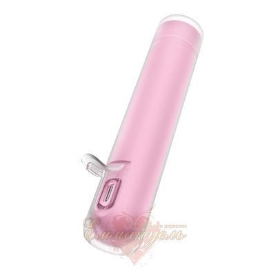 Вакуумний стимулятор - Satisfyer First Kiss, технологія 3D Air Pulse, 30 режимів, подвійний силікон SX2164 фото