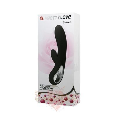 Hi-tech вибратор - Pretty Love Elmer Vibrator Black 6603BI-014413-1 фото