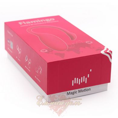 Смарт-виброяйцо - Magic Motion Flamingo со стимулятором клитора, 3 вида упражнений Кегеля