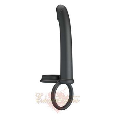 Double penetration sleeve &ndash; PRETTY LOVE Moses, silicone BI-210332 &mdash; photos