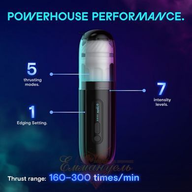 Смарт-мастурбатор Kaotik Labs The Shockwave с режимом edging и имитацией фрикций SX3471 фото