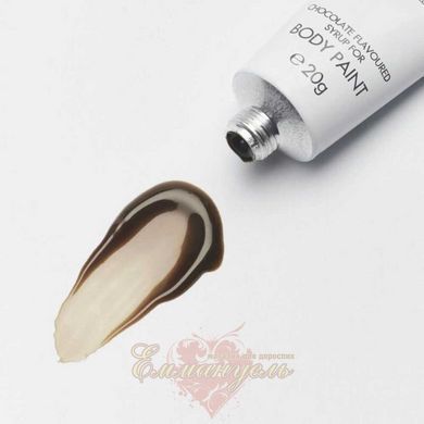 Edible Body Paint Bijoux Indiscrets Chocolate Body Paint, 20 ml, Dark Chocolate Flavor SO7826 &mdash; photos