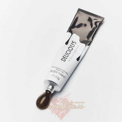 Edible Body Paint Bijoux Indiscrets Chocolate Body Paint, 20 ml, Dark Chocolate Flavor SO7826 &mdash; photos