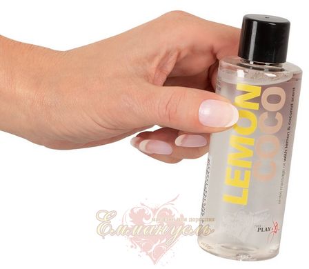Масажна олія для еротичного масажу - Just Play Lemon Cocos 100 мл