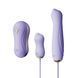 Набор 3в1 Zalo Unicorn Set Violet &ndash; виброяйцо, пульсатор и вакуумный стимулятор SO6688 фото