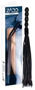 Плітка - 2040174 Leder Peitsche Holzgriff, black 513220401741001 фото
