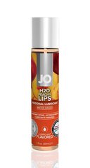 Лубрикант - System JO H2O — Peachy Lips (30 мл) без сахара, растительный глицерин