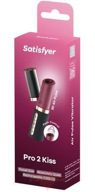 Vacuum stimulator - Satisfyer Pro 2 Kiss, magnetic 3D Air Pulse technology, 30 modes, cap SX2166 &mdash; photos