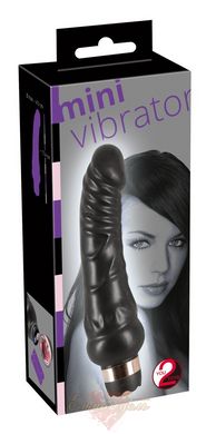Вибратор - Mini Vibrator Black, 17х3