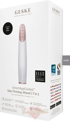 Прибор для укрепления кожи GESKE Skin Firming Wand 7в1 starlight, тонизация лица HB0434 фото