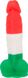 Colored dildo - ADDICTION - LEONARDO - 7 '- 3 COLORS, 17.8 cm, silicone