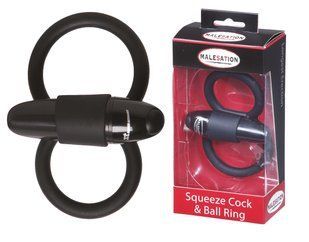 MALESATION Squeeze Cock & Ball Ring (mit Vibration) 614000031508 &mdash; photos
