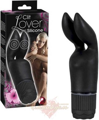 Вибратор - Clit Lover silicone black