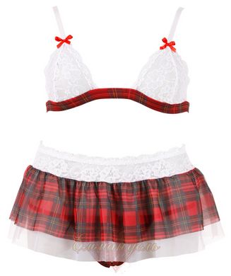 Underwear - 2260034 Bra & Skirt "Plaid", S