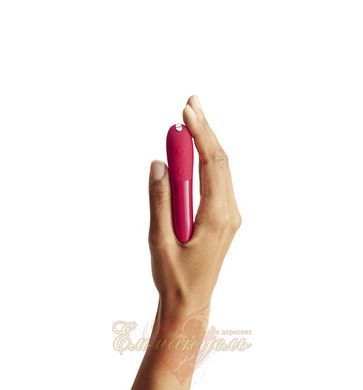 Потужна віброкуля - Tango X Cherry Red від We-Vibe, 7 режимів вібрації, 8 рівнів інтенсивності SO6932 фото