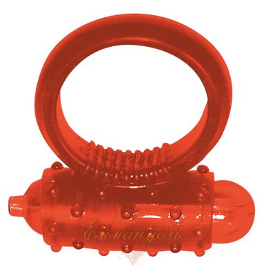 Ерекційне кільце - Vibro Ring Red Silikon